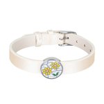 Браслет Fiore Luna на кожаном бежевом ремешке CB03790-4 S