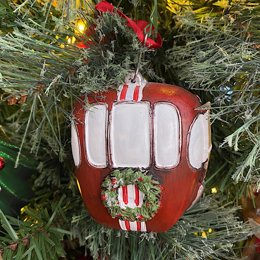Вагон фуникулёра, новогоднее украшение, 8 см