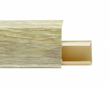 Пластиковый плинтус Royce 55 мм (2200x55x18) 512 Античная Бронза