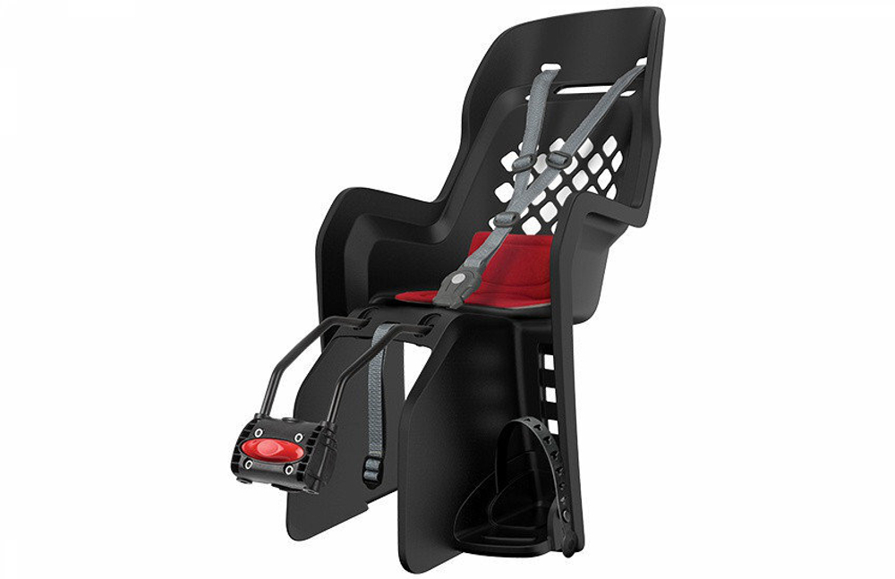 Детское кресло заднее Polisport Joy ff 29", black/red