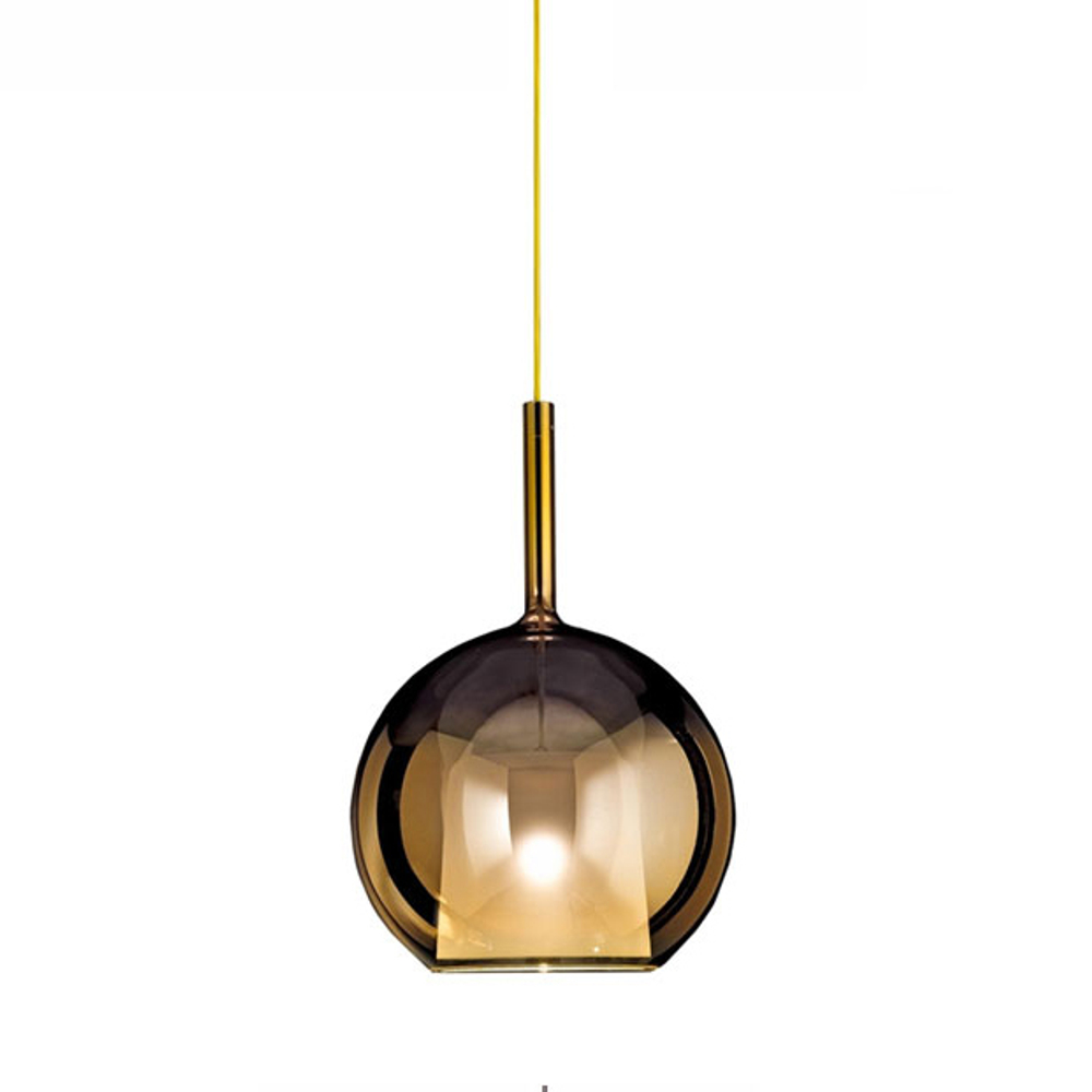 Pendant design lamp  GLO by Penta (Gold,  D20)