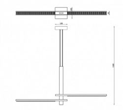 Подвесной светильник iLedex Vision 4722-97 SGD