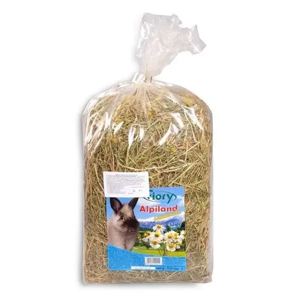 Fiory сено альпийское alpiland camomile с ромашкой - 500 г