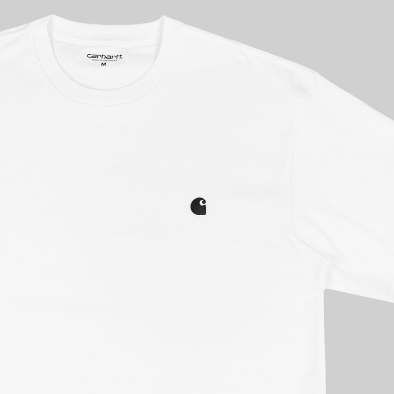 Футболка мужская Carhartt WIP Madison артикул:I033000_white - купить в магазине Дайс