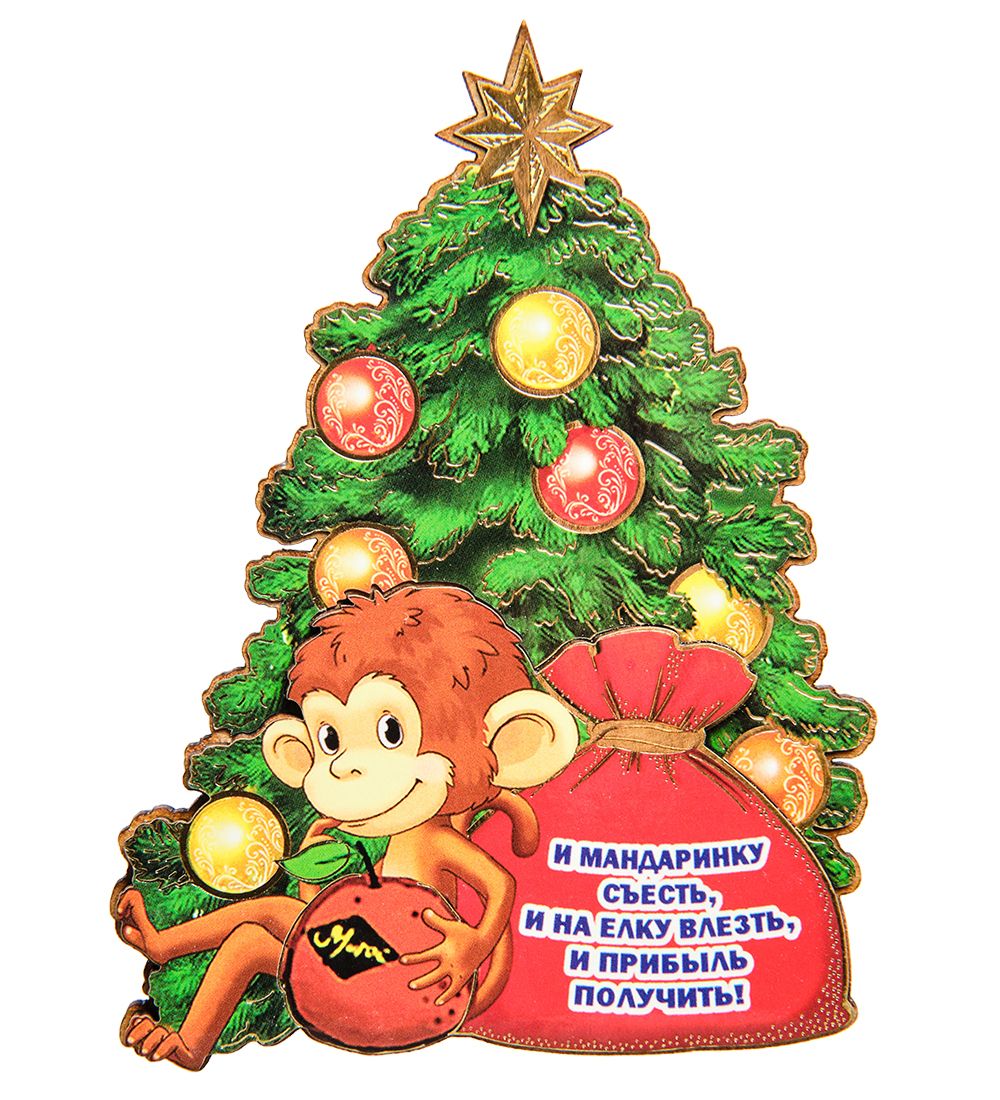 МТ- 023/01 Магнит «Новогодняя елка»