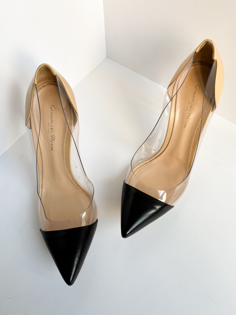 Комбинированные туфли Gianvito Rossi, 39