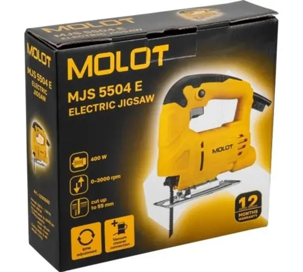 Лобзик электрический MOLOT MJS 5504 Е в коробке