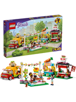 LEGO Friends 41701 Лего «Рынок уличной еды» — фудкорт, друзья и вкусные сюжеты