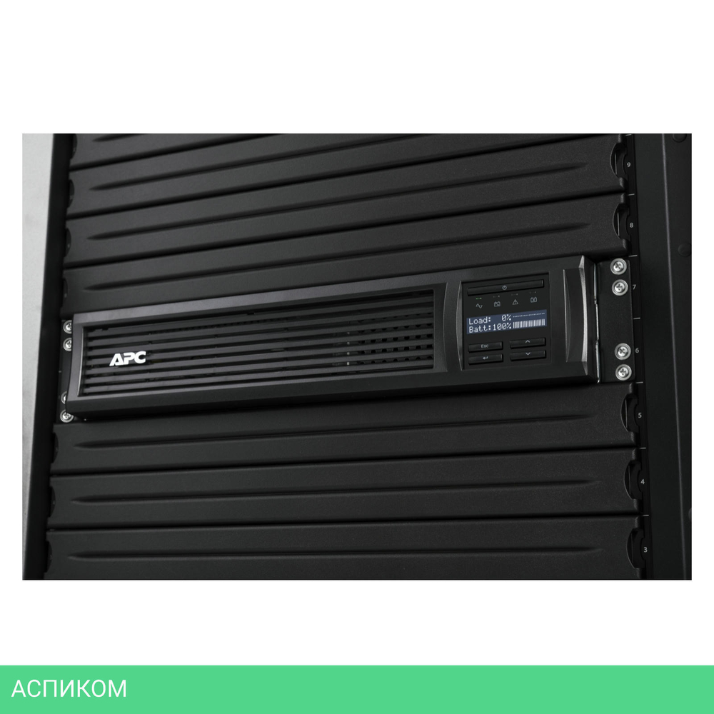Источник бесперебойного питания APC Smart-UPS SMT1000RMI2UC черный