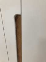 Пенал-витрина левый Валенсия кашемир/софт сантьяго