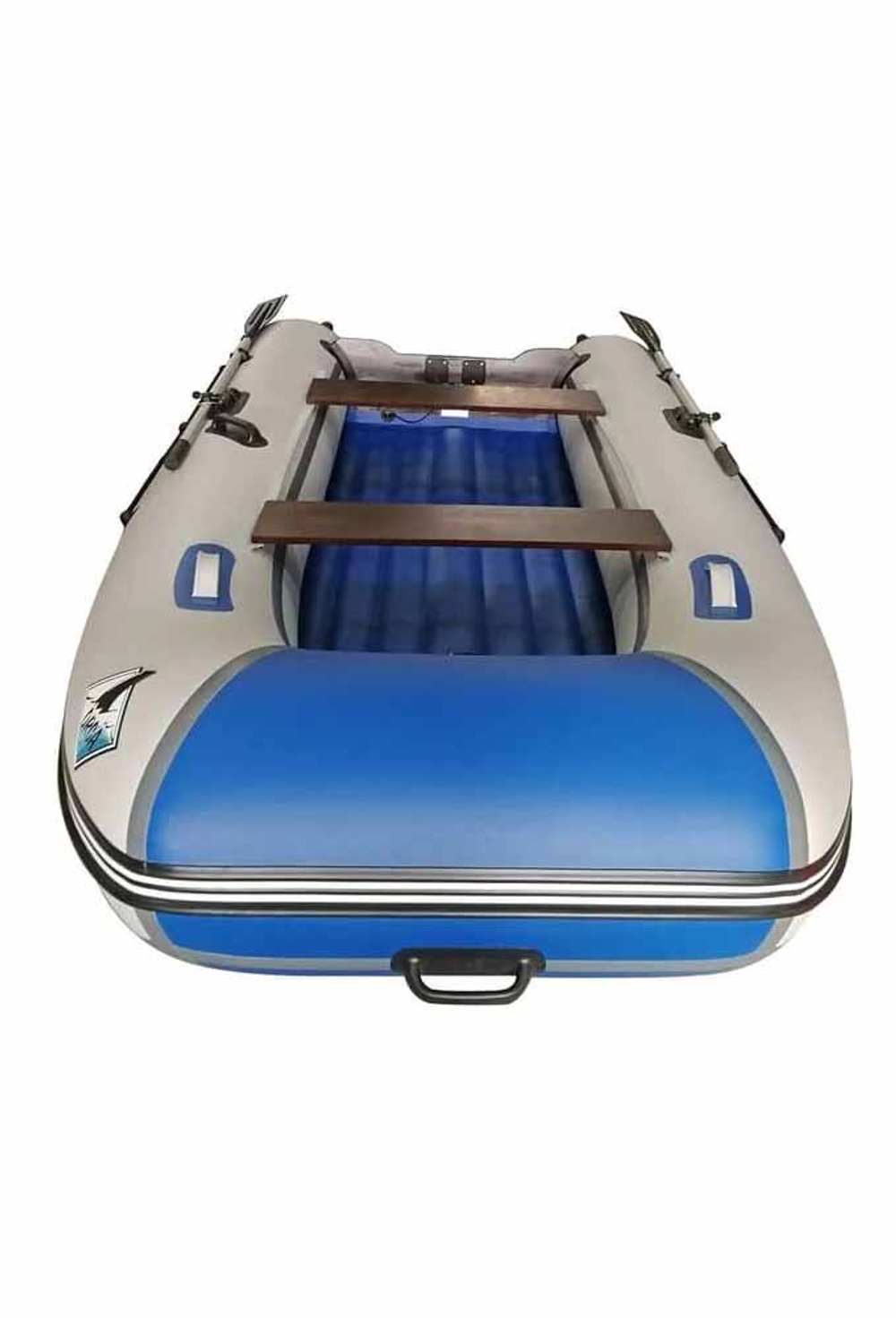 Лодка ПВХ ORCA 340 НДНД светло-серый/синий