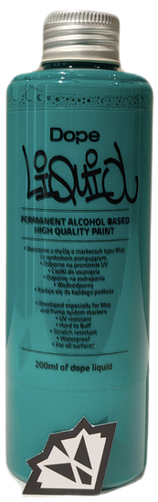 Чернила Dope Liquid paint 200ml green