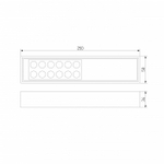 Накладной светильник Elektrostandard Tend a068850