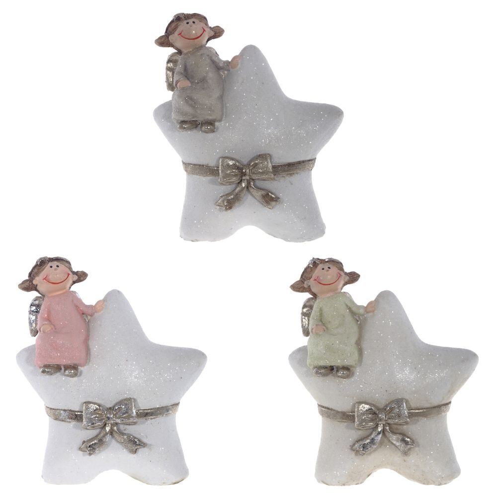 GAEM Фигурка декоративная "Ангел", L11 W6 H13,5 см, 3в.