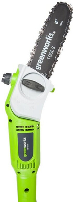 Высоторез электрический удлиненный GREENWORKS GPS7220 720Вт,46см,3/8-1,3-33,макс.длина 255см (20147)