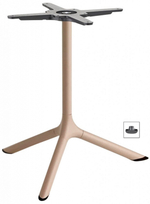 Столик ламинированный кофейный Scab Design Tripe, тортора, кортен