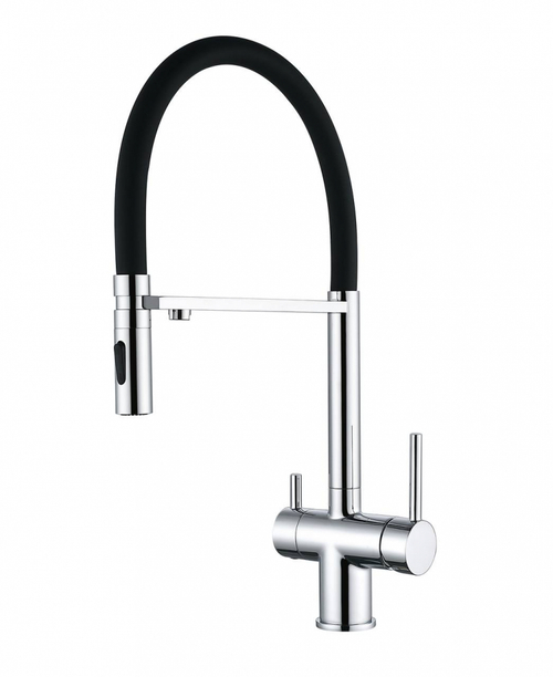 Смеситель для кухни под фильтр на магните GROCENBERG GB4096CR  (Kerox Венгрия)