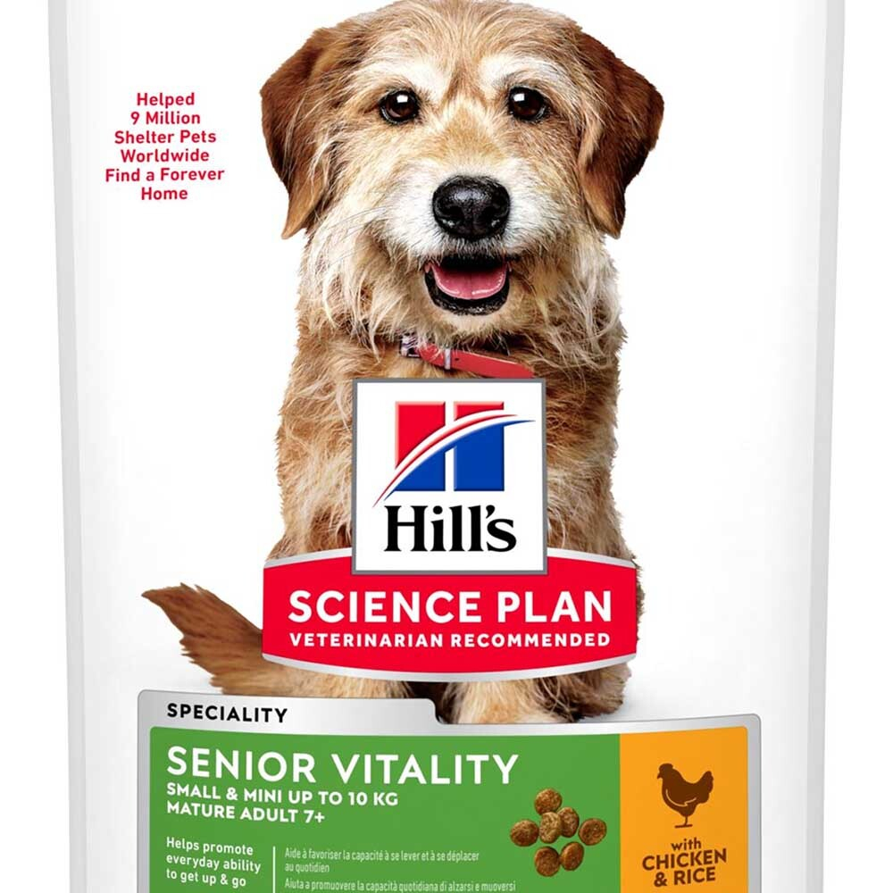 Hill's Mature 7+ Senior Vitality Mini - корм для собак мелких пород старше 7 лет