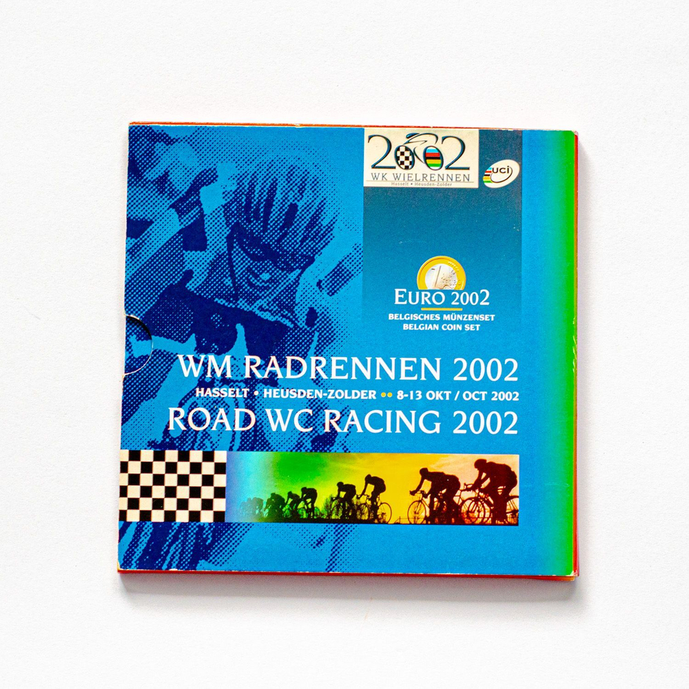 Belgium 2002 Year Set "Road Cycling WC 2002 Brussels"