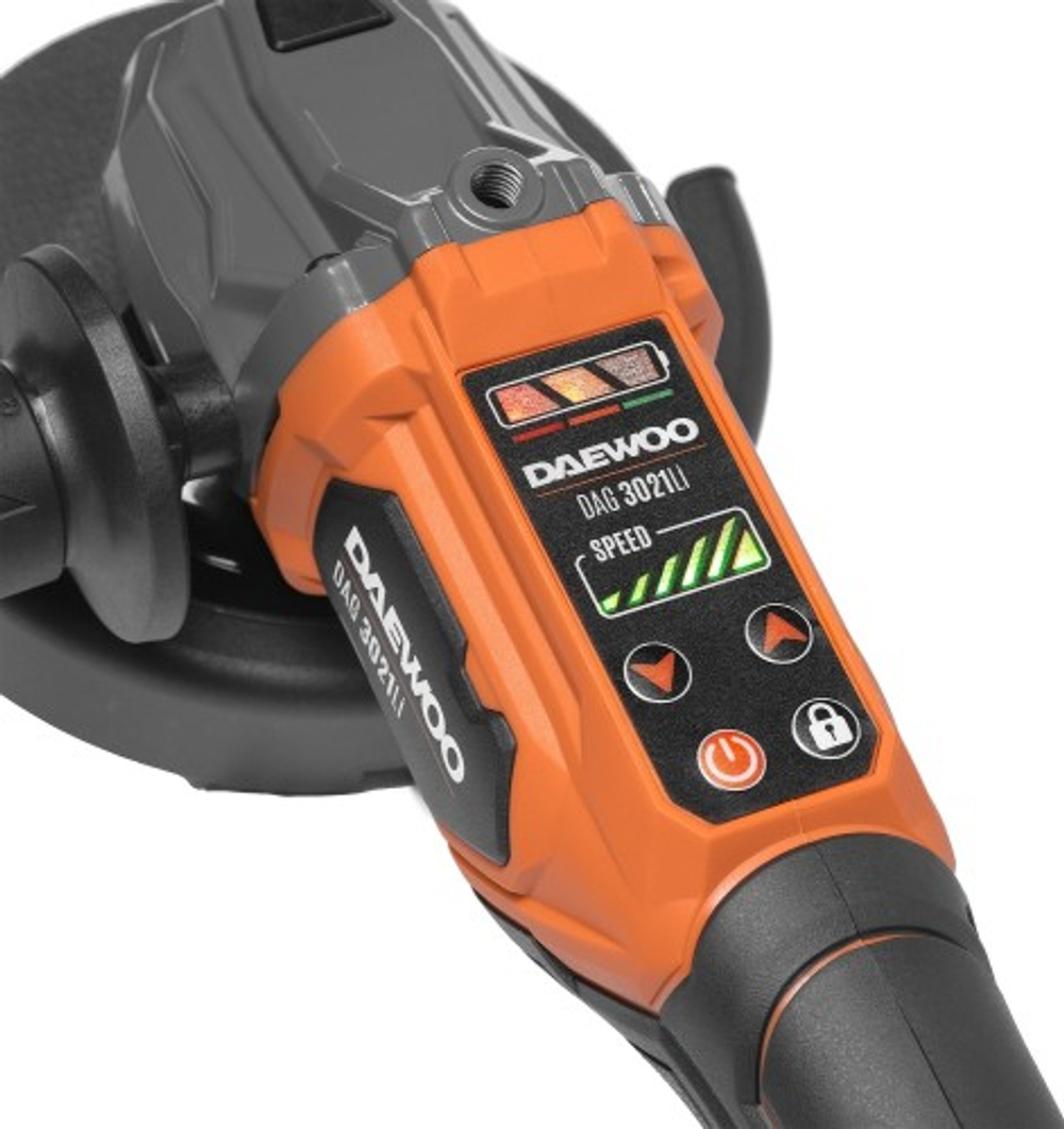 Угловая шлифмашина аккумуляторная DAEWOO DAG 3021Li SET