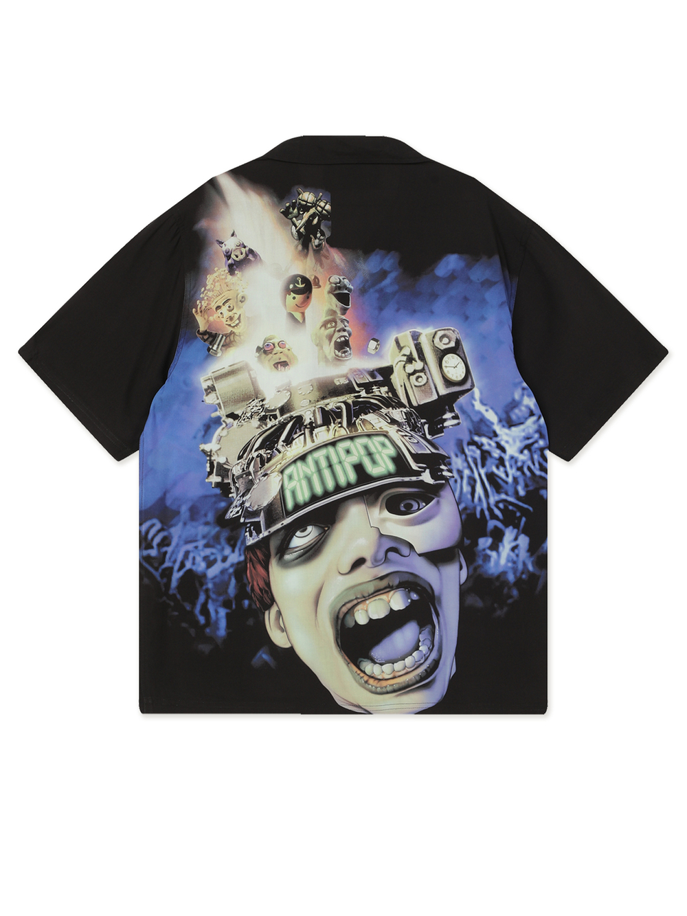 Мужская Рубашка Anti-pop Button Up