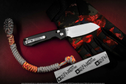 Нож Vosteed Raccoon CB сталь 14C28N Satin Cleaver рукоять Black Micarta