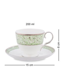 Pavone JK- 59 Чайный сервиз на 6 перс.«Аделина»