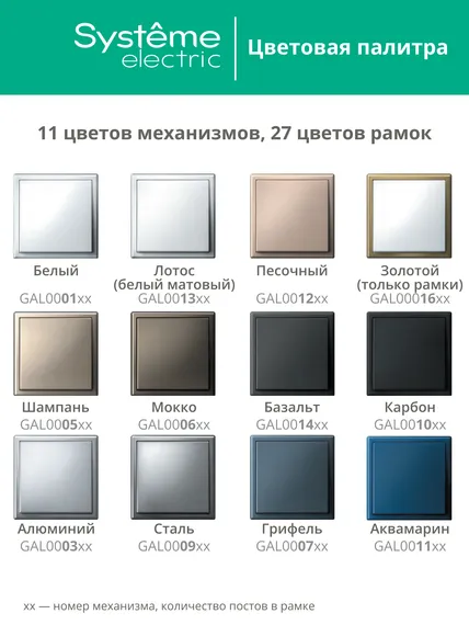 Рамка 4-м ArtGallery Pure метал. алюм. SE GAL312104