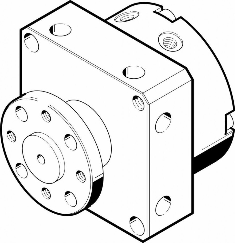 DSM-6-180-P-FW Неполноповоротный привод