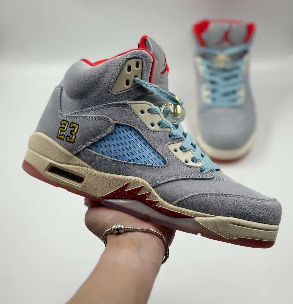 Trophy Room x Air Jordan 5 Retro Ice Blue
