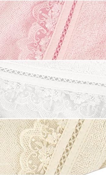 LUNA- ЛУНА Белый махровый женский халат с капюшоном Soft Cotton (Турция)