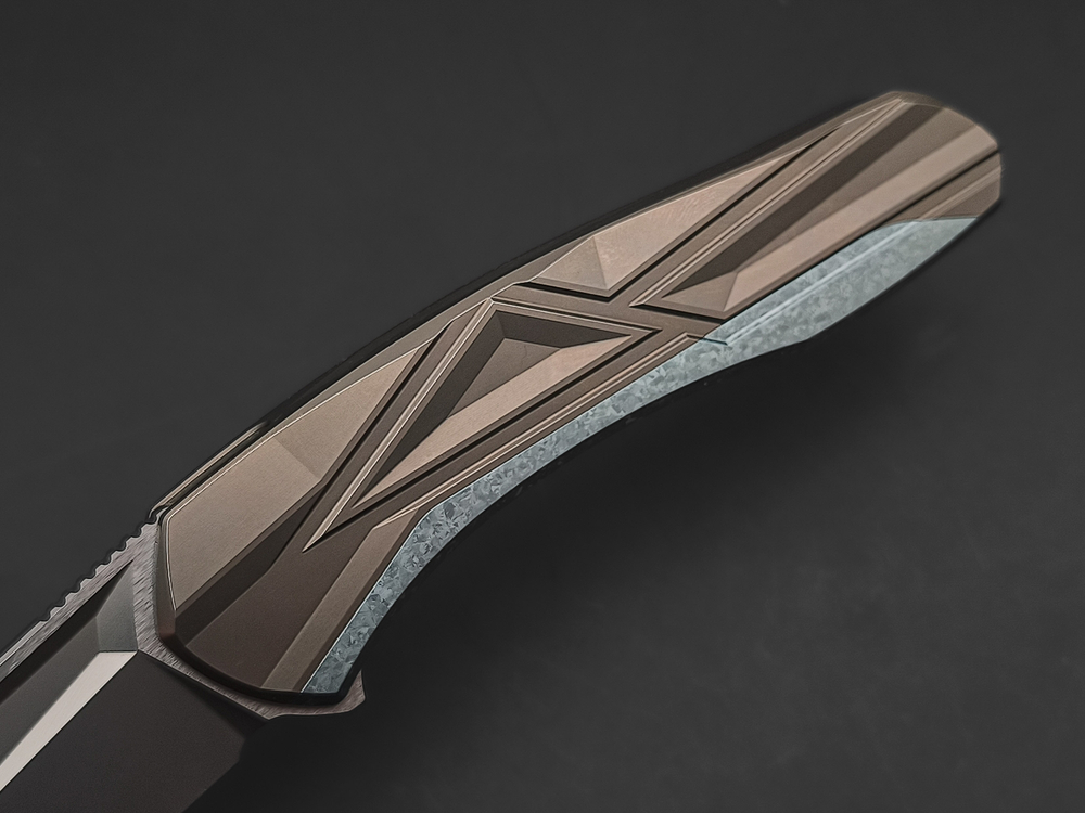 Складной нож Rift Linearion [Tmax BeadBlast]