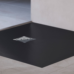 Душевой поддон квадратный RGW ST-B Черный