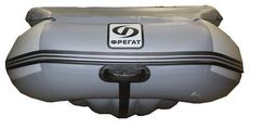 Надувная лодка Фрегат 370 Air F (лт, серая)