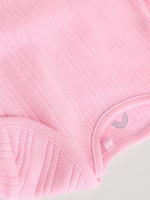 Боди с длинным рукавом для малышей Next E19-738, 5 шт., Розовый, Бежевый