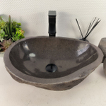 Раковина из речного камня RS-65593 50*35*15 0856