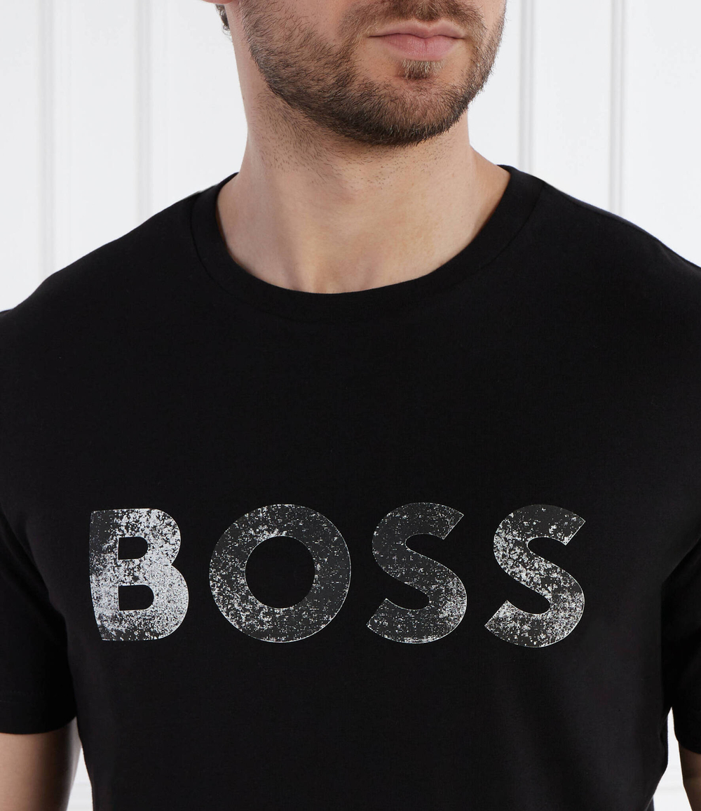 Футболка Te_Bossocean BOSS ORANGE - черный(50515997)