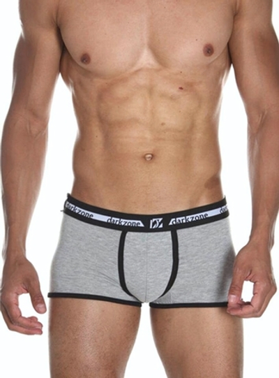 Серые меланжевые мужские трусы-боксеры (Размер: L) (Цвет: серый)