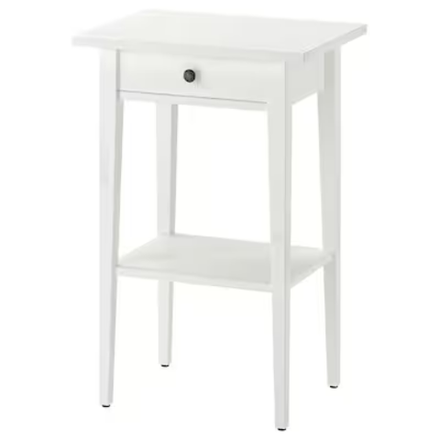 ХЕМНЕС HEMNES Тумбочка 46х35 см с выдвижным ящиком белый