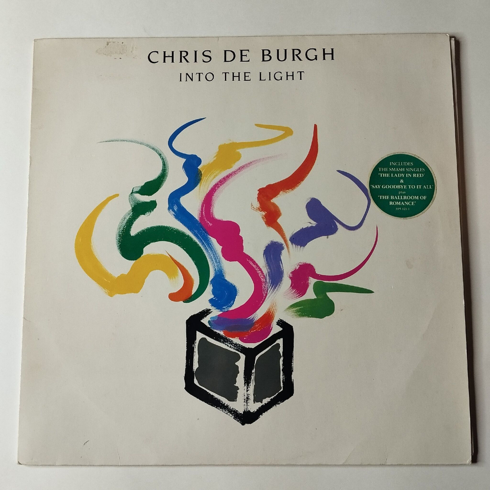 Винтажная виниловая пластинка LP Chris de Burgh Into The Light (Germany 1986) The Lady In Red (Miss Print)