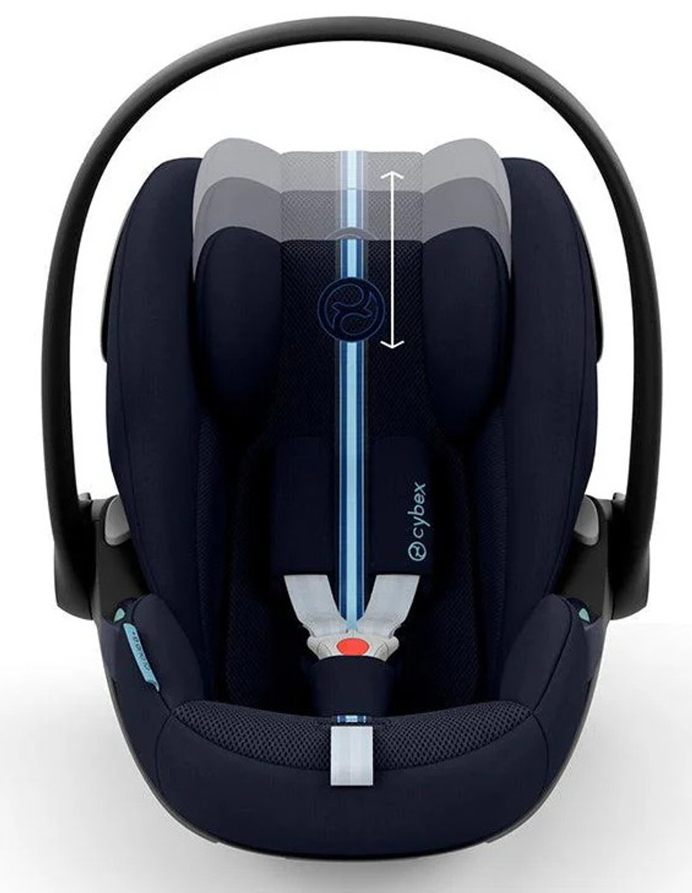 Коляска Cybex Priam IV Chrome Brown complete Cloud G Ocean Blue Plus Base G 4 в 1 Mirage Grey