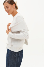 23376 Джемпер женский (светло-серый)