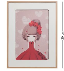 GAEM Home MF- 14/4 Фоторамка «Девочка в пышном платье»