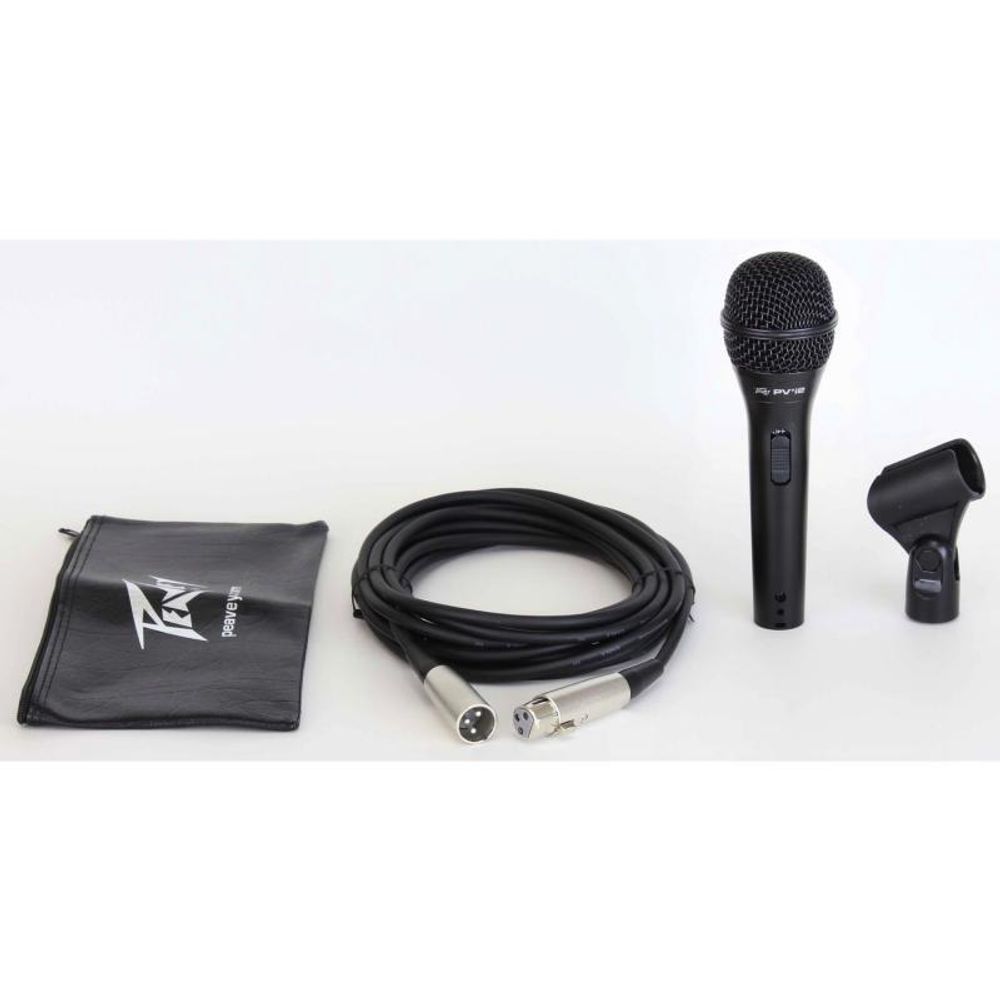 Peavey PVi 2 Black Microphone - XLR cable