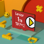 Карта памяти Lexar PLAY microSDXC 128GB UHS-I U3 V30 A2, R/W 160/100 МБ/с