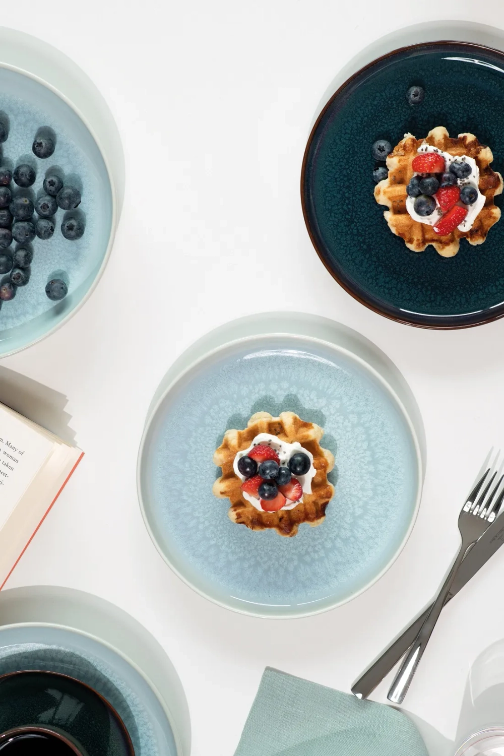 Like. by Villeroy&Boch Джинсовый комплект Craft Coffee для 2 человек (6 предметов) 19-5168-1300 + 19-5168-1310 + 19-5168-2640