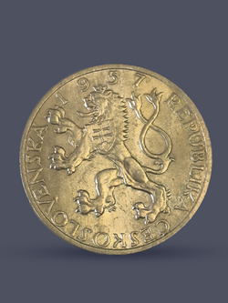 Монета 10 крон (korun) 1957 год "Епископ Ян Амос Коменский"