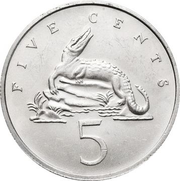 5 центов 1974 Ямайка