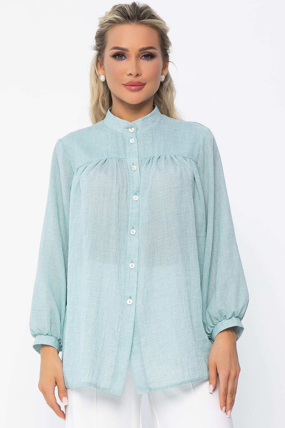 Блуза Ловец снов (мятная) Б13617-5М LT Collection