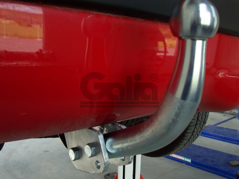 Оцинкованный фаркоп на Peugeot 206 хетчбек 2003-2010 (без электрики), Galia P029A